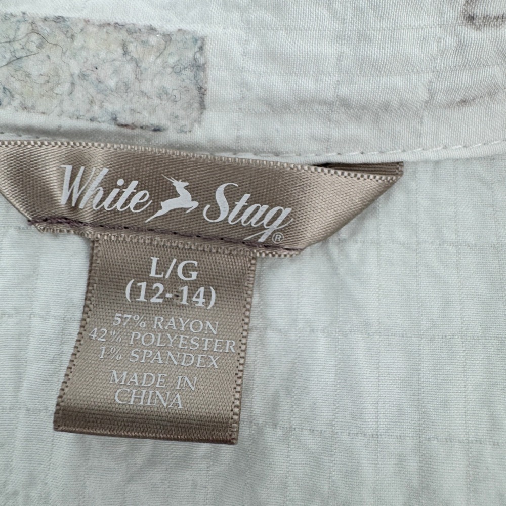 White Stag White Short Sleeve Lightweight, wrinkle free - Picture 3 of 7